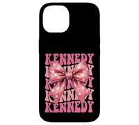 KENNEDY Name Coquette Bow Aesthetic for Women Girls Case for iPhone 14