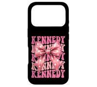 KENNEDY Name Coquette Bow Aesthetic for Women Girls Case for iPhone 17 Pro