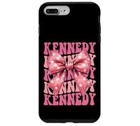 KENNEDY Name Coquette Bow Aesthetic for Women Girls Case for iPhone 7 Plus/8 Plus