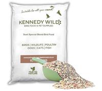 Kennedy Wild Suet Special Blend Wild Bird Food (20kg) High-Calorie Wild Bird Food for Small Birds Ideal for Winter Month Feeding. High in Protein & Calcium.