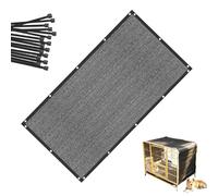 Kennel Blanket - Green/Black, Large Cooling Net, Outdoor Cover for Dog Kennel, 36 x 24 x 24 Inch, Polyethylene, UV Treated |, Backyard, Farm, Patio, Lawn