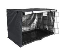 Kennel Cover For Dog Cage - 42x28x30 Inches Pet Kennel Sunshade | Heavy Duty Oxford Fabric Windproof Kenel Protector For Medium Dog Breeds