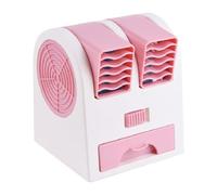 Kennel Fan | 5.35x4.65x4.33 Inches Pet Cage Fan Small | Usb Rechargeable Animals Cooling Equipment | Battery-Operated Cooling Equipment for Sleeping Hamsters, Rabbits, Chinchillas, Hedgehogs