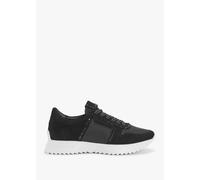 KENNEL & SCHMENGER Pull Diamante Black Suede Trainers Size: 3, Colour: