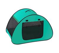 Kennel Tent for Puppies - Portable Cooling Cat House, Foldable Breathable Animal Shelter, Travel | Indoor Outdoor Cabin for Small Dogs, Kittens, Rabbits | Lightweight Summer Bed Box for Homes, H