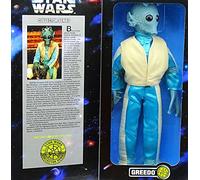 Kenner Year 1997 Star Wars Collector Series 12 Inch Tall Fully Poseable Figure with Authentically Styled Outfit and Accessories - GREEDO with Blaster Pistol