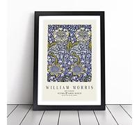 Kennet Vol.1 by William Morris | Framed Wall Art Print | Modern Home Decor Picture | Ready to Hang Artwork for Living Room, Bedroom, Kitchen or Office | Multiple Sizes