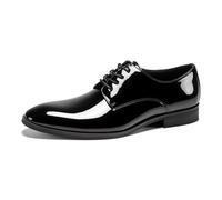 Kenneth Cole Footwear Men's Hogart Oxford, Black Patent, 6 UK