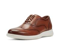 Kenneth Cole Footwear Men's Nio Wing Lace Up Oxford, Medium Brown Leather, 8.5 UK