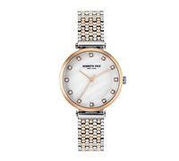 Kenneth Cole Ladies Watch KC50256003 Silver/Rose Gold Watch