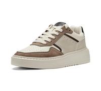 Kenneth Cole Men's Dover Sneaker, Ivory/Medium Brown Multi, 7.5 UK
