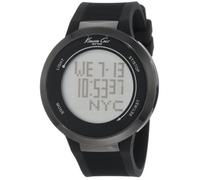Kenneth Cole Men's Touch Black Silicone Strap Watch Kc1776