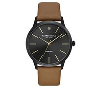 Kenneth Cole New York KC15111012 Men's Watch Analogue Quartz Leather, Strap.