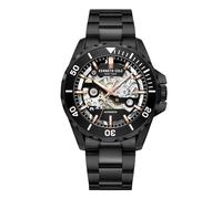 Kenneth Cole New York Men's Watch - Luxury, Stainless Steel, Automatic Self-Winding, Water-Resistant, Partial Arabic Numerals, Index Shape ‚ Sleek Design Analog Watch with Skeleton Dial for Men,