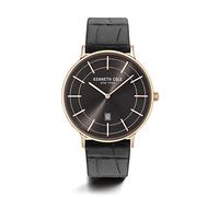 Kenneth Cole New York Men's Analog Quartz Watch with Leather Strap KC15057014
