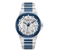 Kenneth Cole New York Men's Automatic Watch, Two Tone - Blue/Stainless Steel, Mens Standard, Automatic