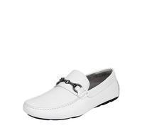 Kenneth Cole New York Men's Theme Bit Driver Loafer, White, 10 UK