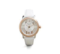 Kenneth Cole New York Women's 10024374 Transparency Analog Display Japanese Quartz White Watch