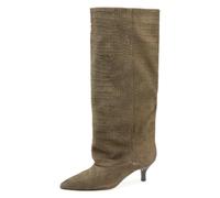 Kenneth Cole New York Women's Brisbane, Olive Embossed Suede, 6 UK