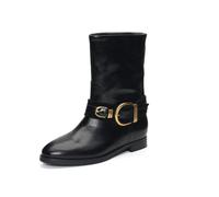 Kenneth Cole New York Women's Nico, Black Leather, 6 UK