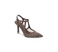 Kenneth Cole New York Women's Romi Ankle Sling Fab Pump, Brown Mesh, 8 UK