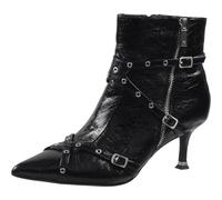 Kenneth Cole New York Women's Umi Biker Bootie Fashion Boot, Black Leather, 7 UK