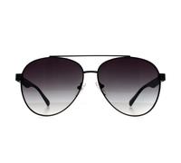 Kenneth Cole Reaction Aviator Shiny Gunmetal Smoke Gradient KC1394 in Grey Kenneth Cole Reaction Grey One Size
