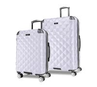 Kenneth Cole REACTION Diamond Tower Luggage Collection Lightweight Hardside Expandable 8-Wheel, Lavender, 2-Piece Set (20" & 28"), Diamond Tower Luggage Collection Lightweight