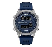 Kenneth Cole REACTION Men’s Digital Watch - Multi-Function Display, Modern Case Design, Chronograph Features, Sport Inspired Styling, Casual Fashion Accessory for Active Daily Wear, Blue - Blue