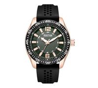 Kenneth Cole REACTION Men’s Sport Watch - Quartz Movement, Textured Dial, Bold Hour Markers, Modern Design, Active Lifestyle Accessory, Casual Fashion Watch for Daily and Weekend Wear, Rose Gold