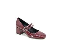 Kenneth Cole Reaction Women's Leeann Studs Pump, Dark Red Patent, 2.5 UK