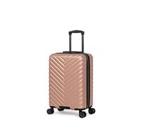 Kenneth Cole Reaction Women's Madison Square Hardside Chevron Expandable Luggage, Rose Gold, 2-Piece Set (20" & 28"), Women's Madison Square Hardside Chevron Expandable Luggage