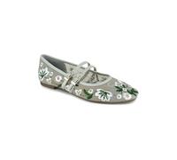 Kenneth Cole REACTION Women's Malibu Nites Ballet Flat, Green Mesh, 6.5 UK