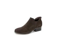 Kenneth Cole REACTION Women's Side Ez on Ankle Boot, Chocolate Suede, 7 UK