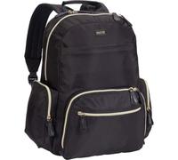 Kenneth Cole Reaction Women's Sophie Silky Nylon 15.0" Laptop & Tablet Anti-Theft RFID Backpack, Black, One Size