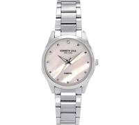 Kenneth Cole Women's KC50938003 Classic 34mm Quartz Watch in Silver Kenneth Cole Silver One Size