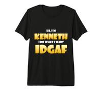 Kenneth Costume IDGAF Funny Meme Halloween Costume for Kens Premium T-Shirt