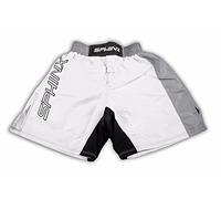 Kenneth J Lane SAM1-44, MMA PRO Bermuda Shorts Unisex Adult, White, M