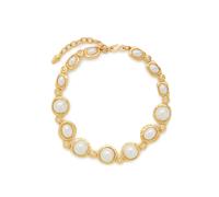 Kenneth Jay Lane Faux Pearl-embellished 22kt Gold-plated Necklace - One Size