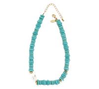 Kenneth Jay Lane single-strand pearl necklace - Blue One Size
