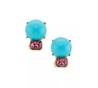 Kenneth Jay Lane Women's Crystal Prong Earrings, Metal, Cubic Zirconia