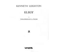Kenneth Leighton: Elegy: Cello: Instrumental Work