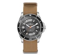 Kennett Men's Solaxplorer Solar-Powered Adventure Watch with Fabric Straps in Beige Kennett Beige One Size
