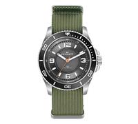 Kennett Men's Solaxplorer Solar-Powered Adventure Watch with Fabric Straps in Green Kennett Green One Size