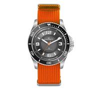 Kennett Men's Solaxplorer Solar-Powered Adventure Watch with Fabric Straps in Orange Kennett Orange One Size