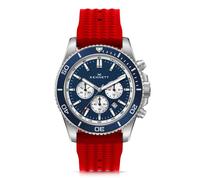 Kennett PaceSetter Chronograph Watch | Nautical Inspired Timepiece - Red Rubber FKM