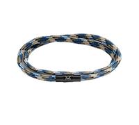 Kennett Pacesetter Rope Bracelet Great Britain - Nautical Inspired Durable Bracelet for Everyday Wear, (Sand/Blue/Black) 19cm