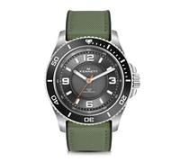 Kennett Solaxplorer Watch - Green Sailcloth/Rubber Hybrid Strap
