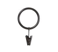 Kenney Clip Rings for 1" to 1-1/4" Diameter Curtain Rods, Oil Rubbed Bronze, 14-Pack