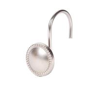 Kenney Erin Shower Curtain Hooks, 12 Pack